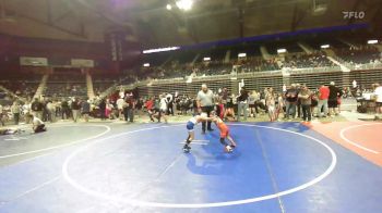 50 lbs Consolation - Spencer Hausauer, Dickinson WC vs Miles Szymanski, Grandview Wolves WC