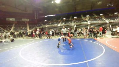 50 lbs Consolation - Spencer Hausauer, Dickinson WC vs Miles Szymanski, Grandview Wolves WC