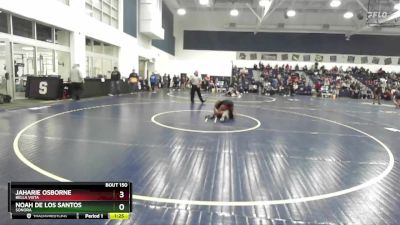 157 lbs Champ. Round 1 - Jaharie Osborne, Bella Vista vs Noah De Los Santos, Sonora