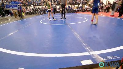 61 lbs Semifinal - Kale Shatswell, Tiger Trained Wrestling vs Cole Schiltz, Verdigris Youth Wrestling