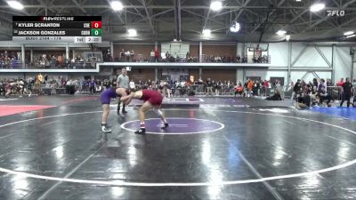 174 lbs Champ. Round 2 - Kyler Scranton, Coe vs Jackson Gonzales, Cornell College