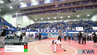 67 lbs Consi Of 8 #1 - Tucker Coffman, Piedmont vs Kelby Stovall, Ada Youth Wrestling