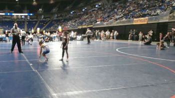 55 lbs Quarterfinal - Talia Nelson, Clearfield vs Amia Miller-Weston, Grove City