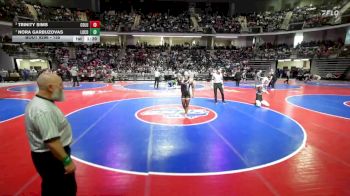 135 lbs Semifinal - Trinity Sims, Columbus vs Nora Garbuzovas, Lumpkin Co.