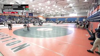 133 lbs Champ. Round 1 - Tyson Bruce, Augustana College vs Alexander Ramirez, Milwaukee School Of Engineering