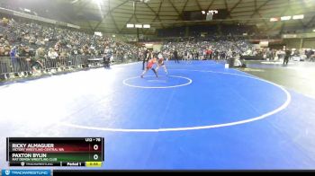 78 lbs 1st Place Match - Paxton Bylin, Mat Demon Wrestling Club vs Ricky Almaguer, Victory Wrestling-Central WA
