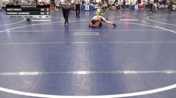 108 lbs Consy 5 - Nico Vaglia, Kiski Area vs Phoenix Lehmeier, Spartan W.C.
