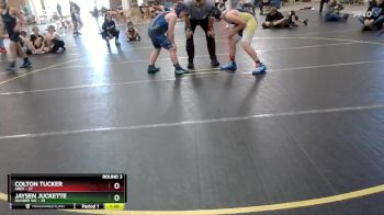 125 lbs Round 3 (6 Team) - Jaysen Juckette, Dundee WC vs Colton Tucker, Ares