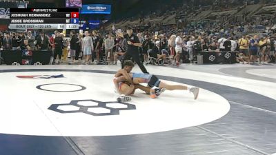 120 lbs Champ. Rd Of 128 - Joshuah Hernandez, Wyoming vs Jesse Grossman, Montana