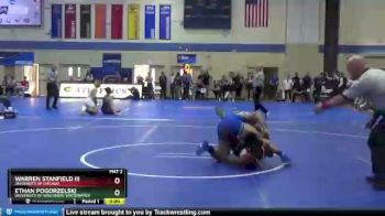 174 lbs 7th Place Match - Luke Silva, Aurora Universtiy vs Kobe Gilbert, Carthage College