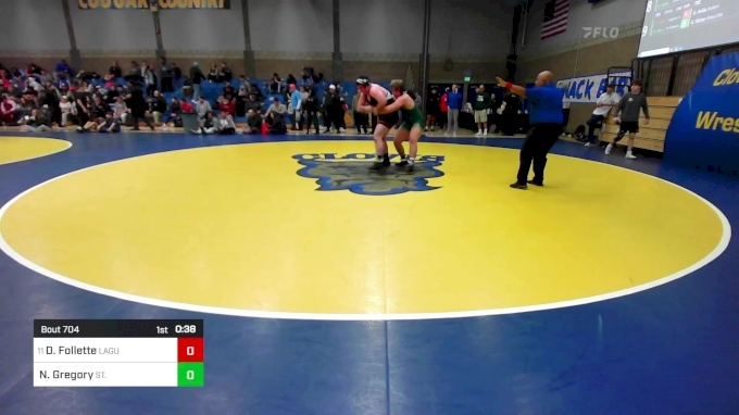 288 lbs Consi Of 8 #1 - Declan Follette, Laguna Creek vs Nate Gregory ...