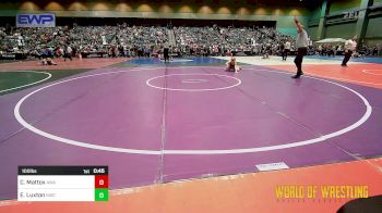 100 lbs Consi Of 16 #2 - Chance Mattox, Ascend Wrestling Academy vs Emerson Luxton, Bartlesville Wrestling Club