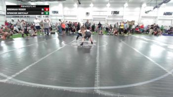 102 lbs Consi Of 16 #2 - Brennan Reber, PA vs Spencer Metcalf, WV
