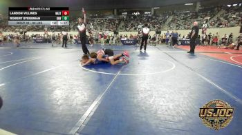 96 lbs Round Of 16 - Landon Villines, Weatherford Youth Wrestling vs Robert Stegeman, Raw Wrestling Club