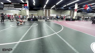 126 lbs Round Of 32 - Arihant Boddu, Best Trained Wrestling vs Joshua Maltbie, Jflo Trained