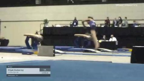 Elijah Gutierrez - Floor, Infinity Gym MI - 2021 USA Gymnastics Development Program National Championships