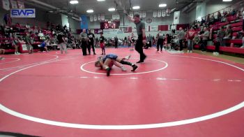 83 lbs Rr Rnd 1 - Kendra Loader, Caney Valley Wrestling vs Kimberly Emmons, Grove Takedown Club