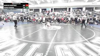 215 lbs Cons. Round 4 - Gaige Fowers, Syracuse vs Marcos Martinez, Bountiful