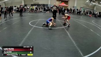 60 lbs Cons. Semi - Luke Felten, Fort Hill Mat Club vs Mj Guyer, North East Jr Wrestling