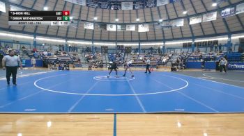 184 lbs Semifinal - S-Ron Hill, Barton vs Drew Withington, Pratt Community College