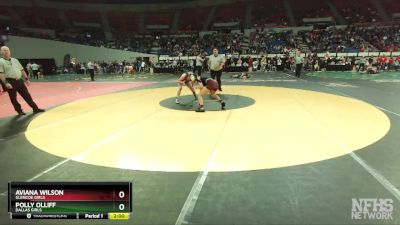 6A/5A Girls 110 Quarterfinal - Aviana Wilson, Glencoe Girls vs Polly Olliff, Dallas Girls