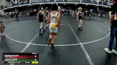 72 lbs Round 3 (4 Team) - Thomas McCoy, Junior Terps vs Logan Yuhas, Buxton Squeeze