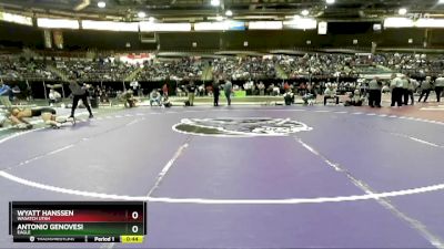 175 lbs Cons. Semi - Antonio Genovesi, Eagle vs Wyatt Hanssen, Wasatch Utah