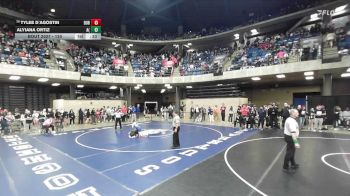 120 lbs Champ. Round 1 - Tylee D`Agostin, Durand vs Alyiana Ortiz, Aurora (East)