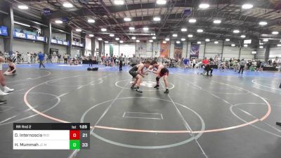 195 lbs Rr Rnd 2 - Daniel Internoscia, Red Devil Wrestling Club vs Harrison Mummah, JC Mat Rats