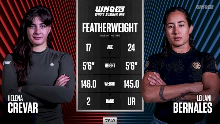 Helena Crevar vs Leilani Bernales WNO 25: Duarte vs Jimenez