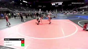 145 lbs Quarterfinal - Jessie Smith, Eastside United vs Justin Windauer, Ruis Wr Ac