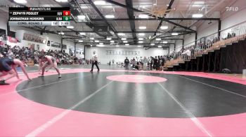 157 lbs Cons. Round 2 - Zephyr Fegley, Olivet vs Johnathan Hoskins, Alma
