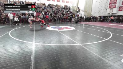 144 lbs Consolation - Joseph Brucato, North Attleborough vs Brenton Allain, Bridgewater-Raynham