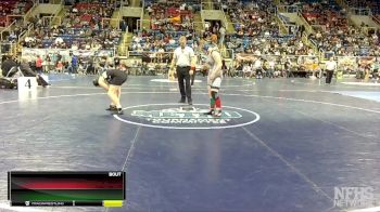 170 lbs Champ. Round 1 - Alexis Storsved, Mandan vs Chyane LeTexier, Pembina County North