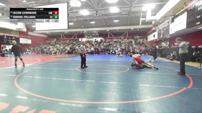 140 lbs Quarterfinal - Ezekiel Fellman, Casa Grande vs Jacob Livermore, Liberty