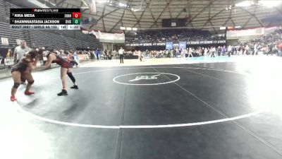 Girls 4A 155 lbs Semifinal - Shawnnastasia Jackson, Davis (Girls) vs Kira Mesa, Sunnyside (Girls)