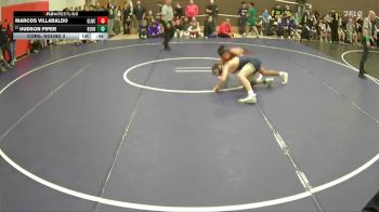 138 lbs Cons. Round 3 - Marcos Villaraldo, Glencoe vs Hudson Piper, Bend