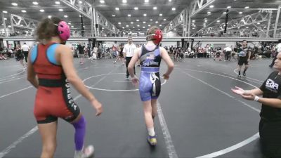 78 lbs Round 2 (6 Team) - Bristol Pope, Razor PinkWave vs Rosie Baldanza, Cordoba Trained