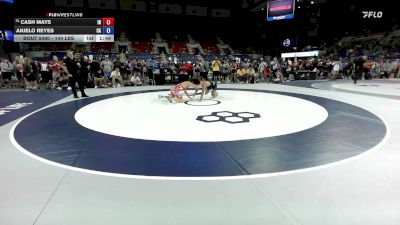 144 lbs Champ. Rd Of 128 - Cash Mays, IN vs Anjelo Reyes, CA