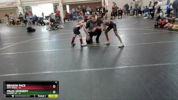 64 lbs Round 2 (6 Team) - Braiion Pace, Ohio Heros vs Miles Kennedy, Dundee WC