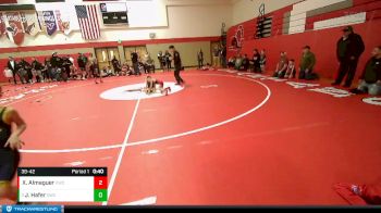 39-42 lbs Round 3 - Jasper Hafer, Othello Wrestling Club vs Xavier Almaguer, Victory Wrestling Club