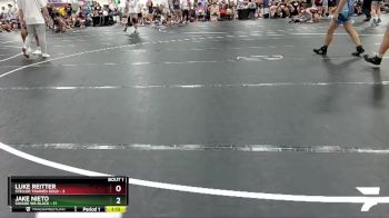 126 lbs Round 1 (6 Team) - Jake Nieto, Savage WA Black vs Luke Reitter, Steller Trained Gold