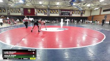 165 lbs Cons. Semi - Luke Peasley, Skyline College vs Khalid Ghani, Modesto College