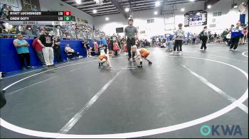 52 lbs Semifinal - Ryatt Luchsinger, Lexington Wrestling Club vs Crew Doty, Lexington Wrestling Club