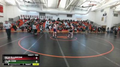 165A Round 1 - Micah Blajszczak, Natrona County vs Caleb Cook, Laurel