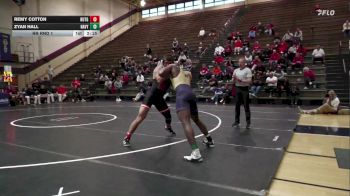 197 lbs Rr Rnd 1 - Remy Cotton, Rutgers vs Zyan Hall, Navy