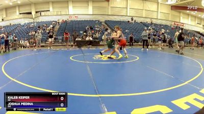 120 lbs Cons. Round 4 - Kaleb Keiper, NE vs Joshua Medina, OH