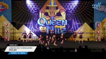 London Heat Cheerleading - Solar [2023 L1 - U8 - NON-US Day 1] 2023 ASC Queen of the Nile Sandusky Showdown