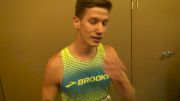 Brannon Kidder after winning the 1k says he is focusing on the 1500 for outdoors