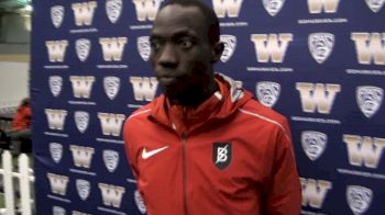 Lopez Lomong after 30 minute Mile and 800m double